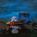 camping mosquito repellent campfire に関連するアウトドア写真